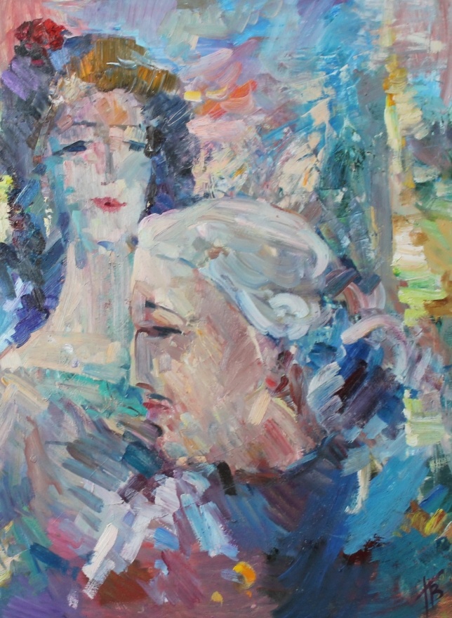 Painting for sale online - Pause