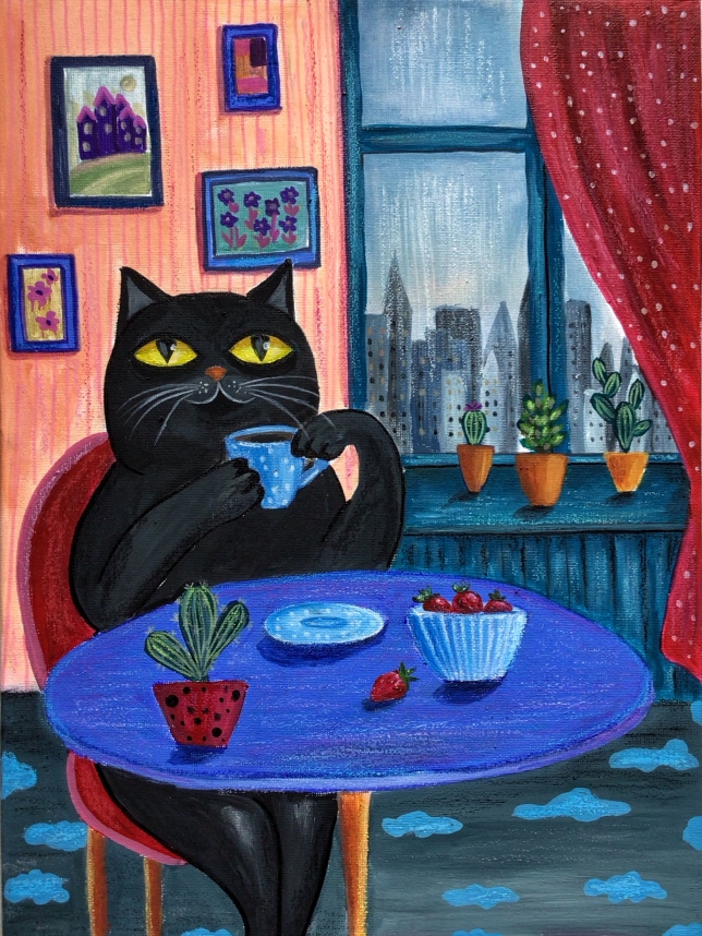 Painting for sale online - And let the whole world wait