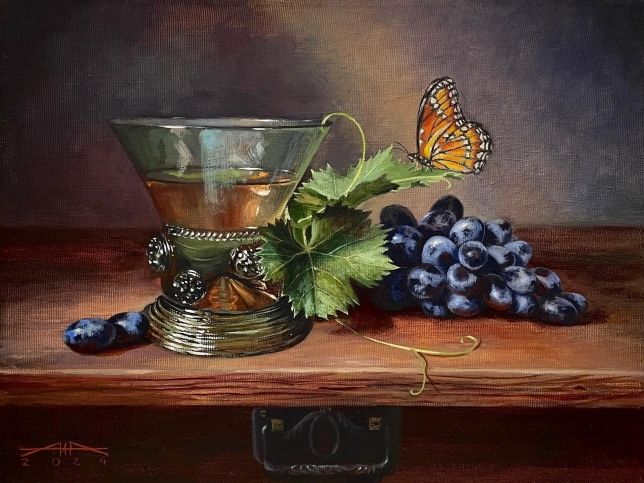 Painting for sale online - Still Life with a Butterfly