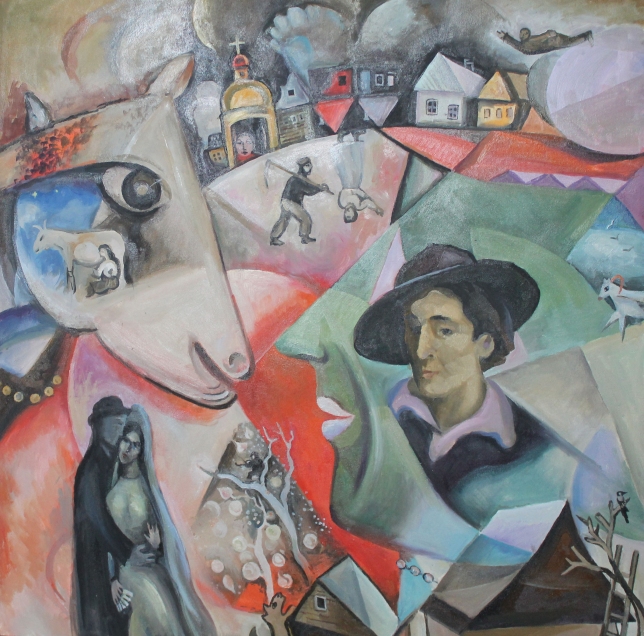 Painting for sale online - Chagaliade