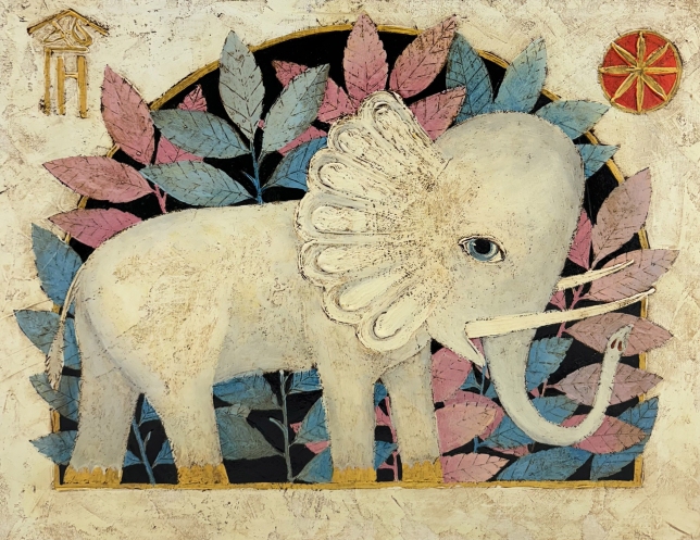 Painting for sale online - Elephant