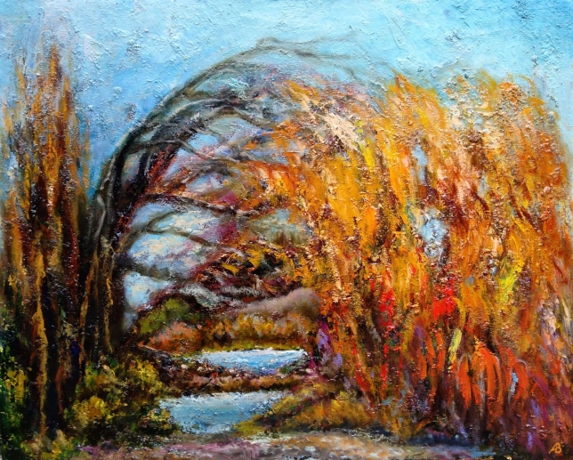 Painting for sale online - After a Little Rain on Thursday
