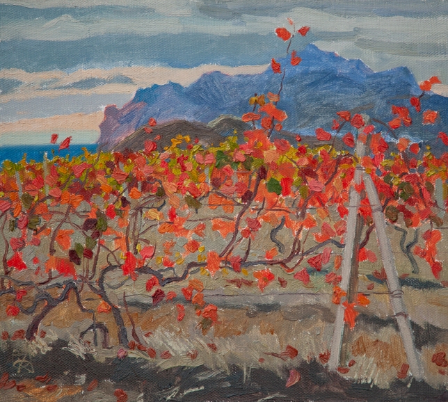 Painting for sale online - The Country of Koktebel