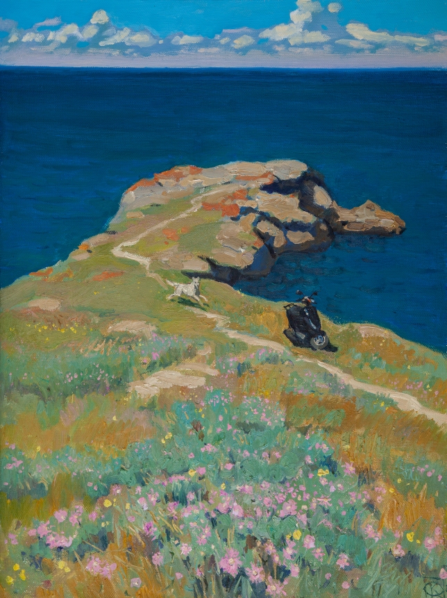 Painting for sale online - Summer paths