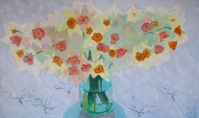 Painting for sale online - Snow Peach