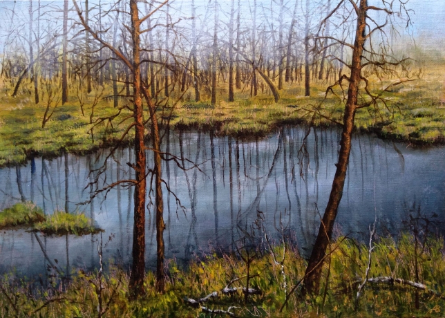 Painting for sale online - The Silence, My Eternal Companion