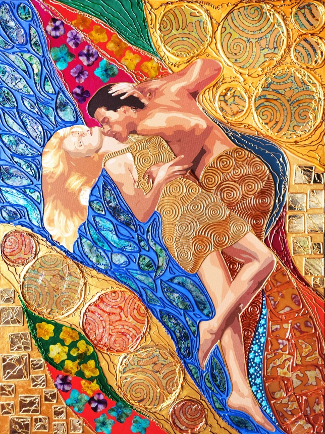 Painting for sale online - Embrace of Passion