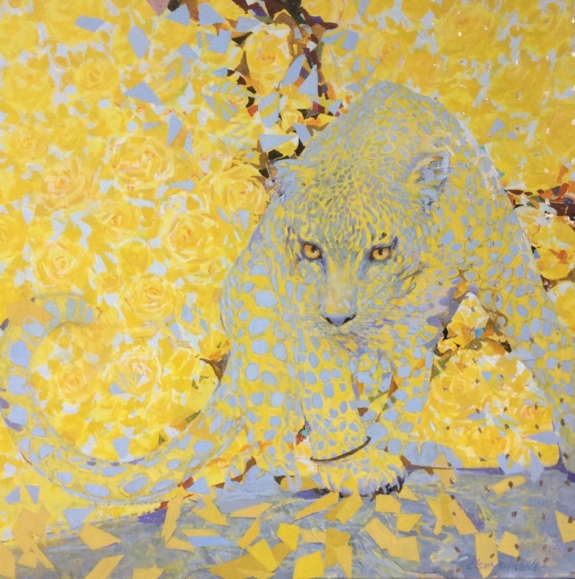 Painting for sale online - Leopard