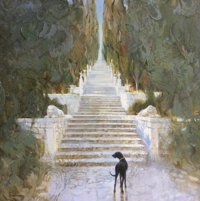 Painting for sale online - Ladder