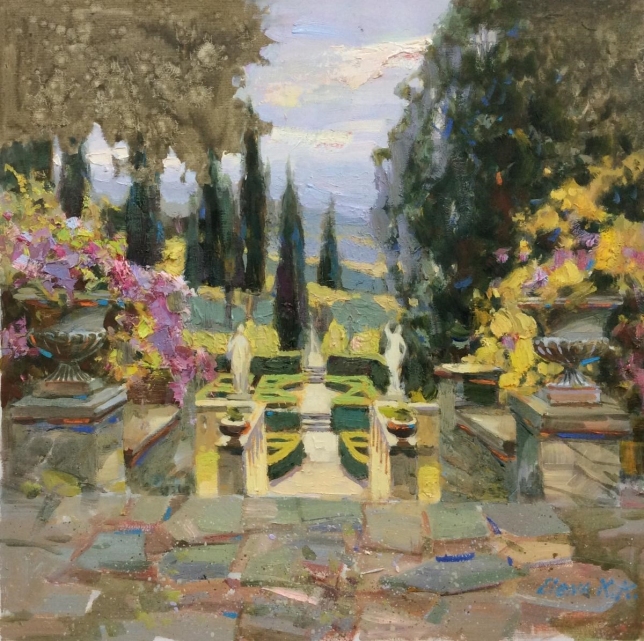 Painting for sale online - Park. Florence.