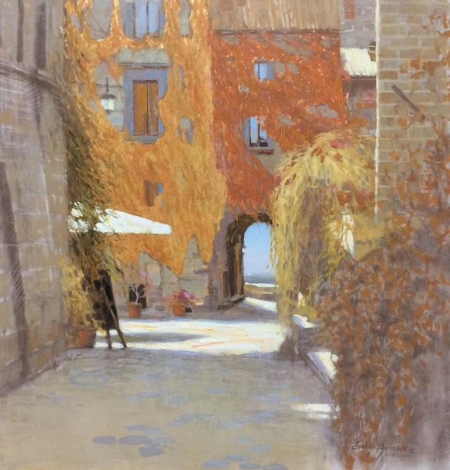 Painting for sale online - South courtyard