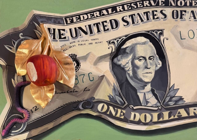 Painting for sale online - God is not a capitalist