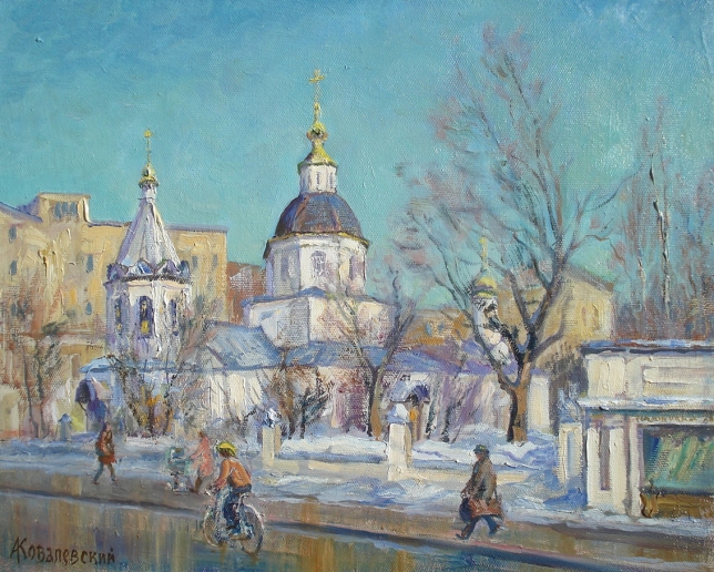 Painting for sale online - Church of the Lesser Ascension of the Lord