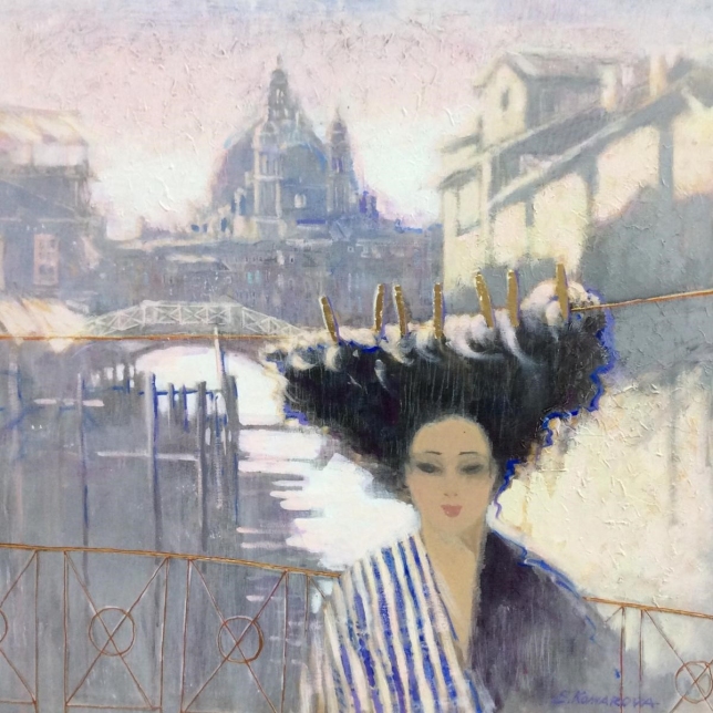 Painting for sale online - Morning in Venice