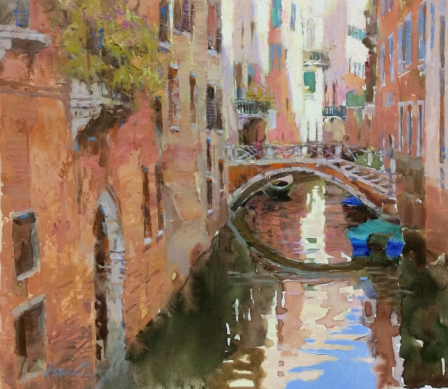 Painting for sale online - Morning in Venice