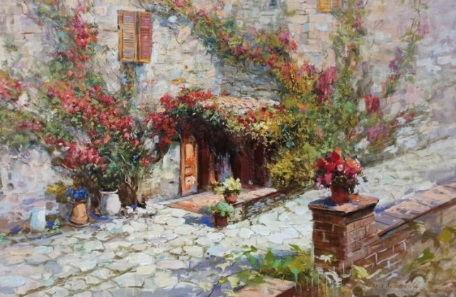 Painting for sale online - Street