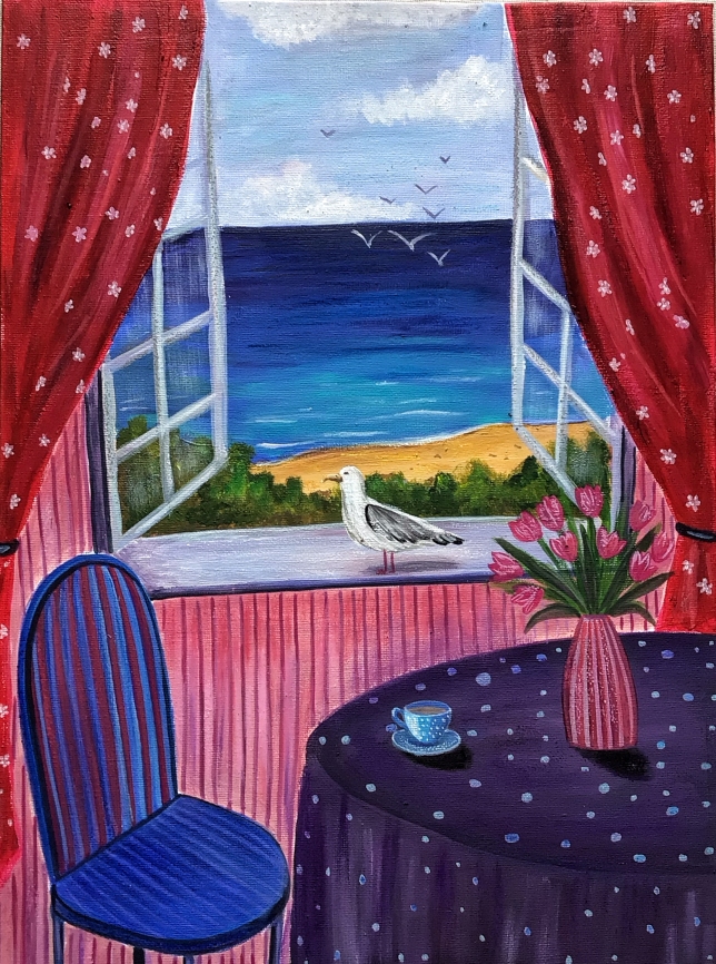 Painting for sale online - An uninvited guest