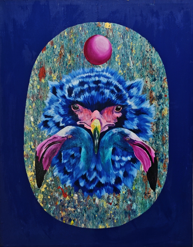 Painting for sale online - Magic Bird I