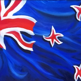 Painting for sale online - Flag NZ