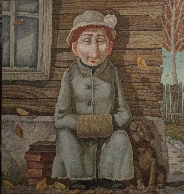 Painting for sale online - Skies breathed autumn air out