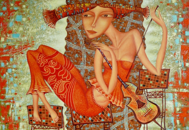 Painting for sale online - Sonata