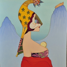 Painting for sale online - The Postman of Unwritten Letters