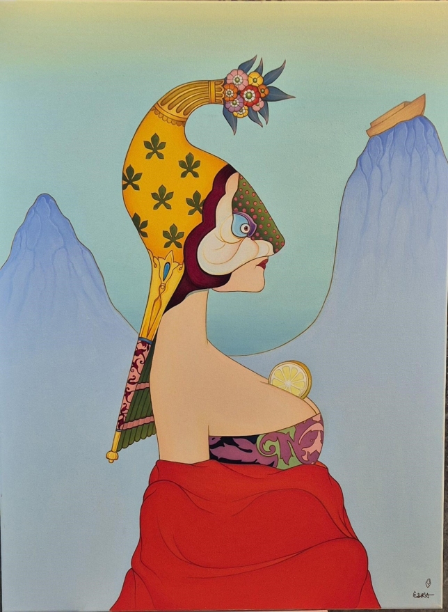 Painting for sale online - The Postman of Unwritten Letters