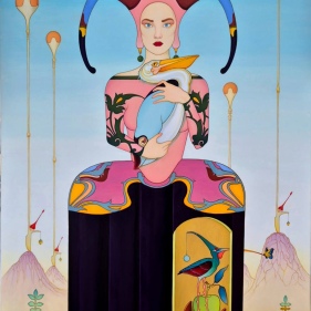 Painting for sale online - Condemned to sleep in anthracite paradise