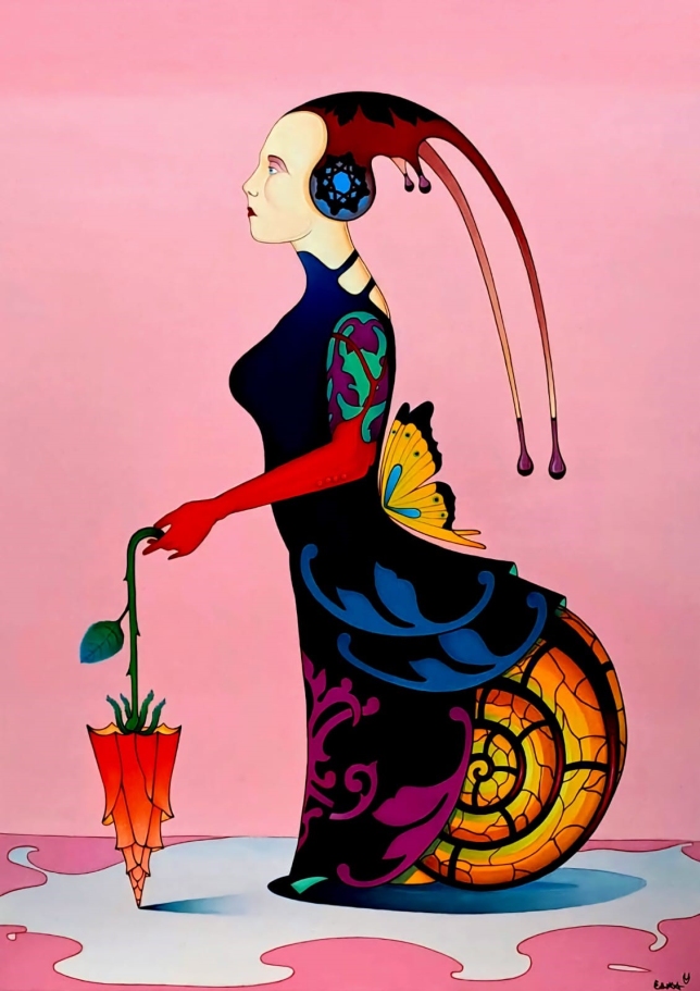 Painting for sale online - Fear taster, memorable breath