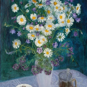 Painting for sale online - Camomile Summer