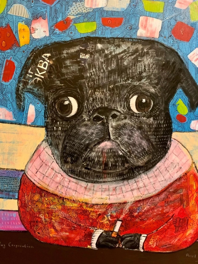 Painting for sale online - CEO in Pug corporation 
