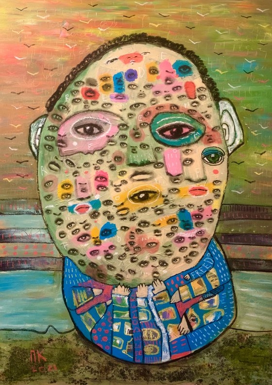 Painting for sale online - God Monster #2