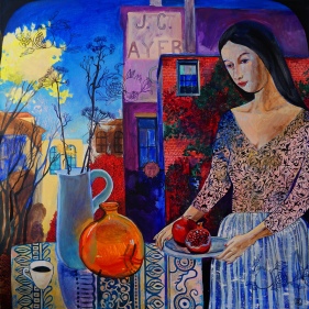 Painting for sale online - Autumn in Massachusetts