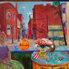 Painting for sale online - Brick City