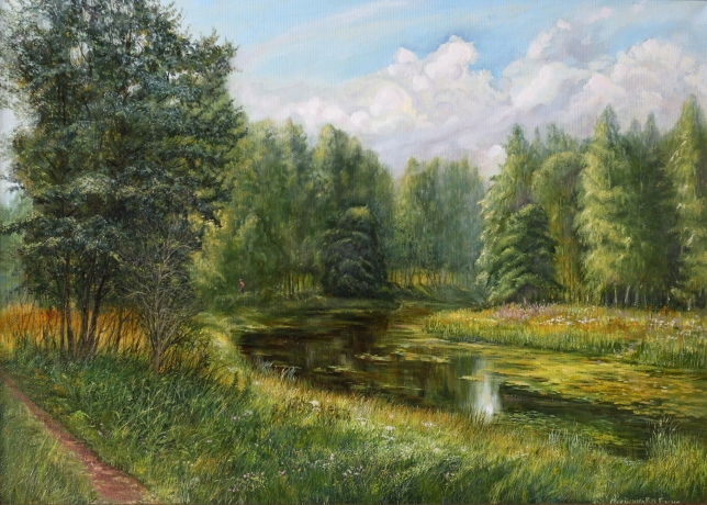 Painting for sale online - The Prime of Summer