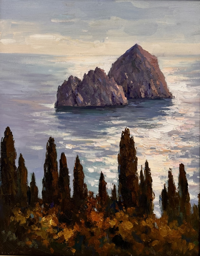 Painting for sale online - Adalary in sun glare