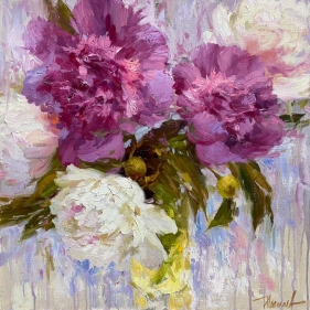 Painting for sale online - Peonies