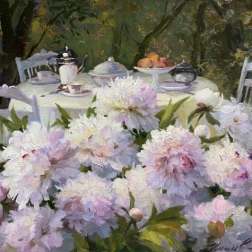 Painting for sale online - Breakfast