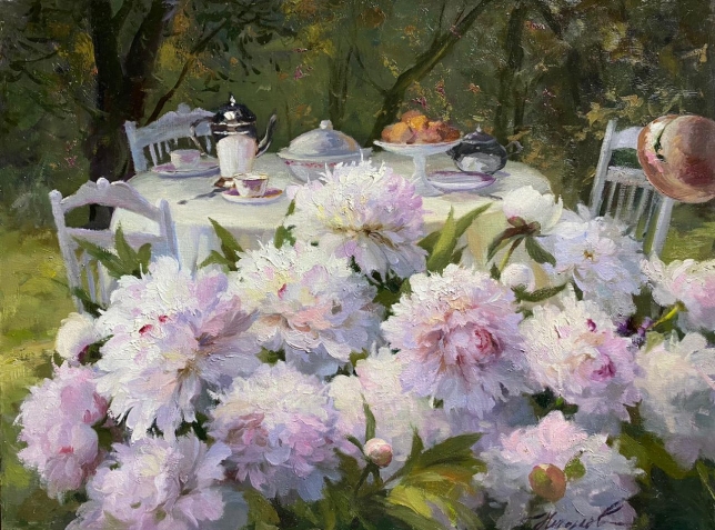 Painting for sale online - Breakfast