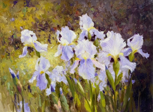 Painting for sale online - Irises