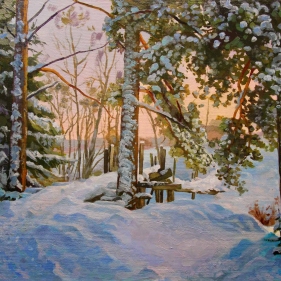 Painting for sale online - Shaggy January