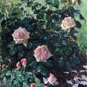 Painting for sale online - Study with roses