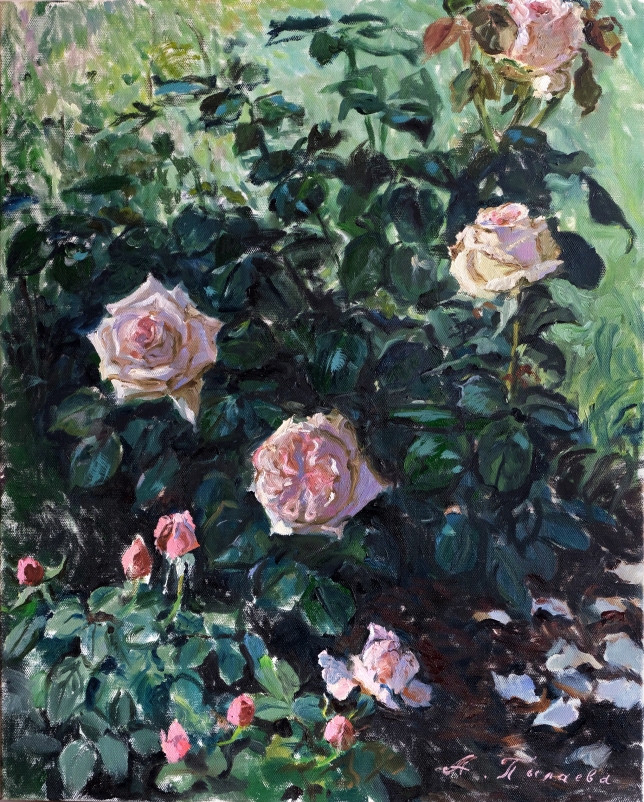 Painting for sale online - Study with roses