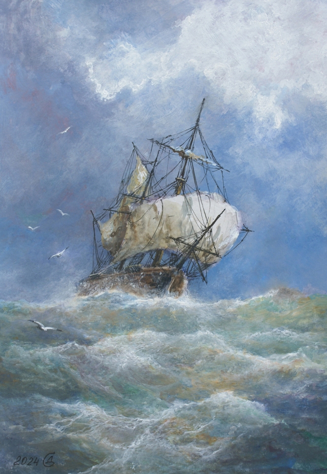 Painting for sale online - Storm