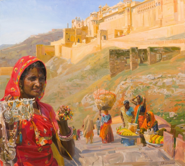 Painting for sale online - The Amber fort