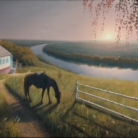 Painting for sale online - On native soil