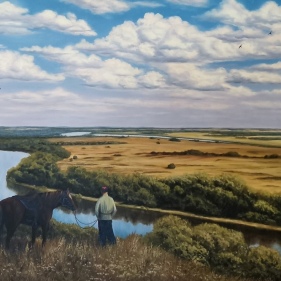 Painting for sale online - It's great on the Don!