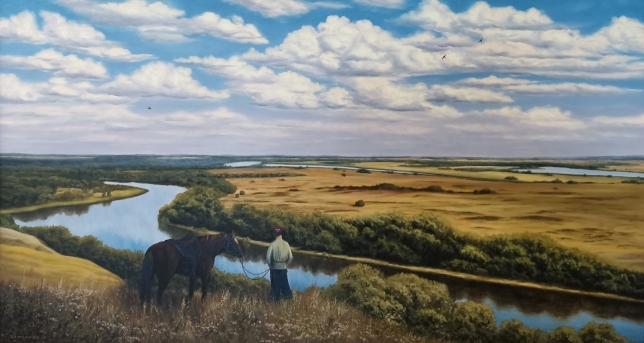 Painting for sale online - It's great on the Don!