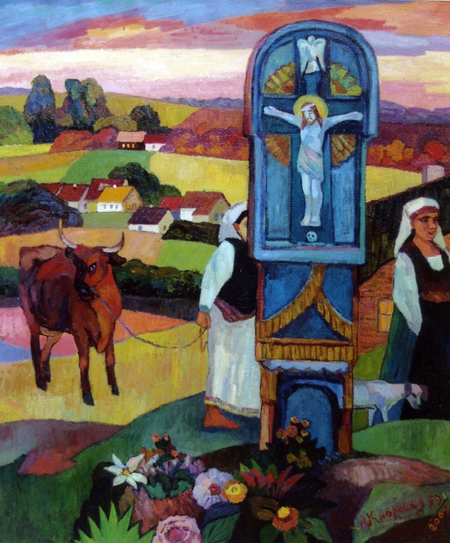 Painting for sale online - Moldavian Christ