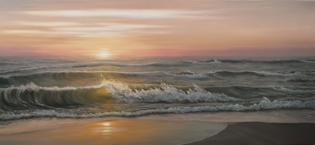 Painting for sale online - Evening breeze